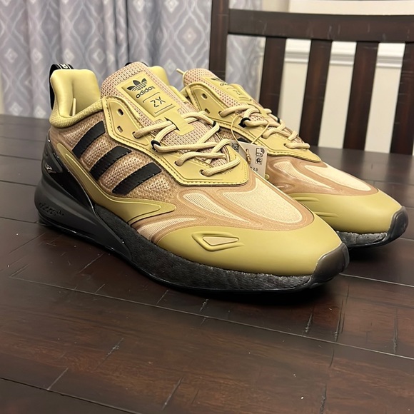 Ninja Adidas Zx 2k Boost Gold Adidas ZX 2K Boost Shoes Sneakers